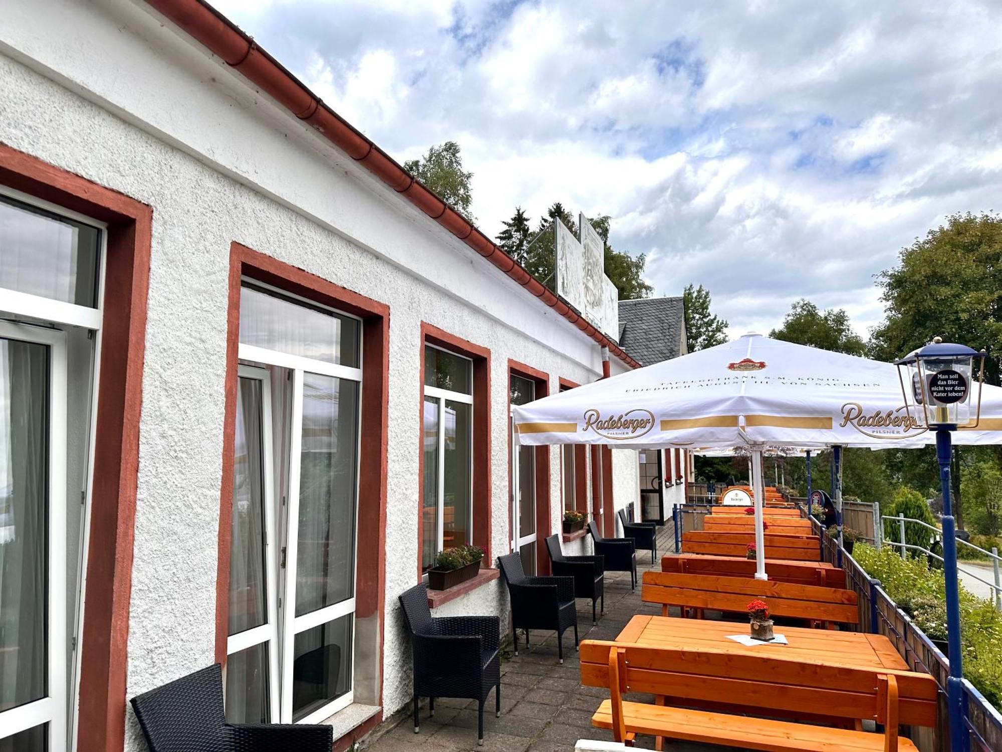 Pension Und Berggasthaus Kapellenstein Geyer Extérieur photo