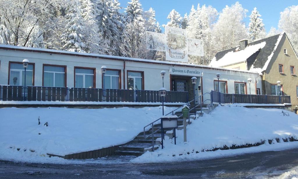 Pension Und Berggasthaus Kapellenstein Geyer Extérieur photo