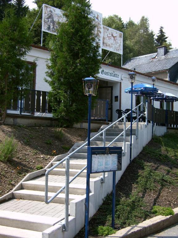 Pension Und Berggasthaus Kapellenstein Geyer Extérieur photo